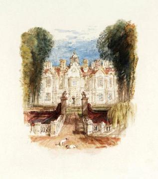 Rogers's 'Poems' - An Old Manor House Artwork by Joseph Mallord William Turner