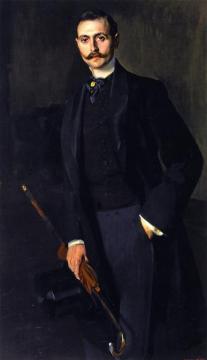 Aureliano de Beruete y Moret, Son Artwork by Joaquin Sorolla y Bastida