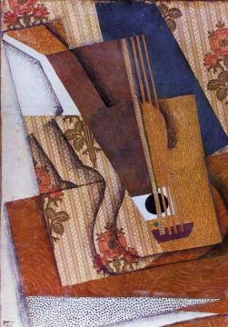 The Guitar Artwork by Juan Gris
