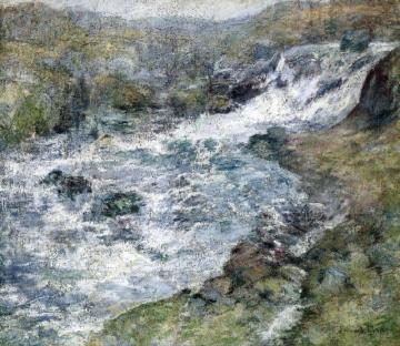 The Torrent Artwork by John Twachtman