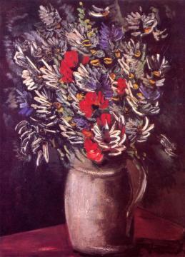 Flowers In A Pot Artwork by Maurice De Vlaminck