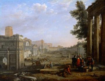 The Campo Vaccino, Rome Artwork by Claude Lorrain
