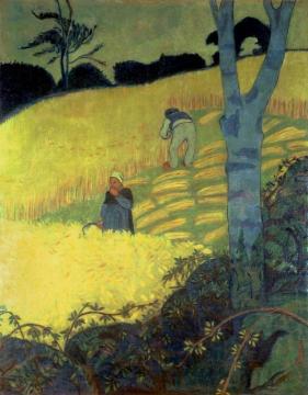 Harvest Scene Artwork by Paul Serusier
