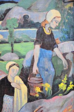The Washerwomen Artwork by Paul Serusier