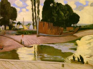 La Rivière De Landernau Artwork by Maurice Denis