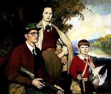 Retrato De Familia Artwork by Fernando Alvarez Sotomayor