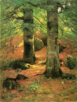 Vernon Beeches Artwork by Theodore Clement Steele