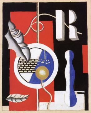 Still LIfe with Shell Artwork by Fernand Léger