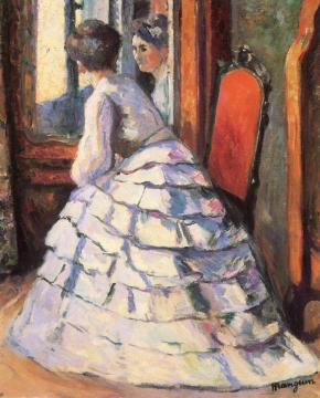 The Mirror Artwork by Henri Manguin