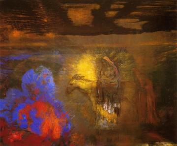 The Flight Into Egypt Artwork by Odilon Redon
