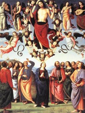The Ascension of Christ Artwork by Pietro Perugino
