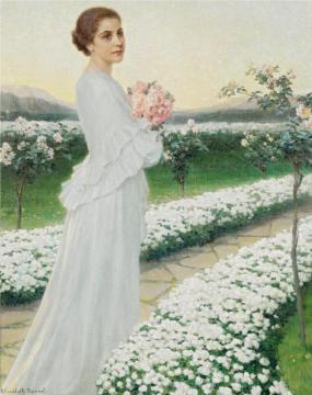 May Evening Artwork by Elisabeth Sonrel