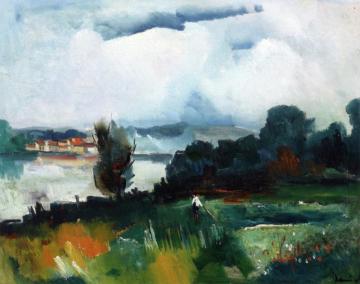 The Pond Artwork by Maurice De Vlaminck