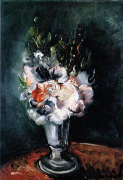 Vase Of Flowers Artwork by Maurice De Vlaminck