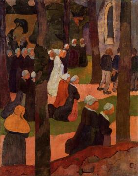 A Breton Sunday Artwork by Paul Serusier