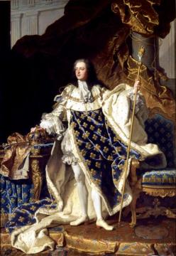 Louis Xv, King Of France Artwork by Hyacinthe Rigaud