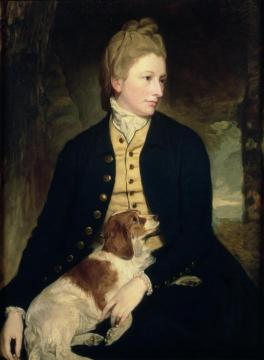 Lady Louisa Lennox Artwork by George Romney