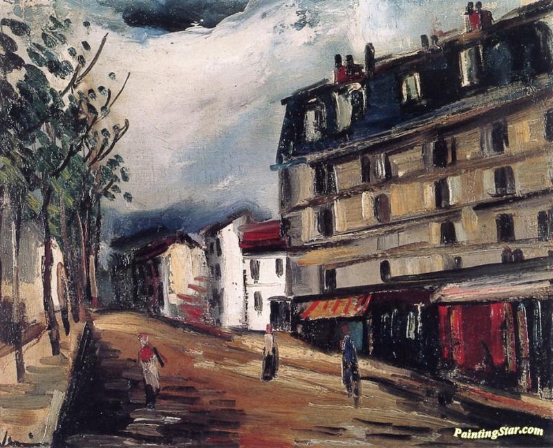 Pontoise Artwork by Maurice De Vlaminck