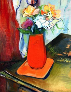 Bouquet Of Flowers Artwork by Suzanne Valadon