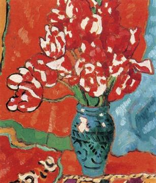 Vase Of Flowers Artwork by Louis Valtat