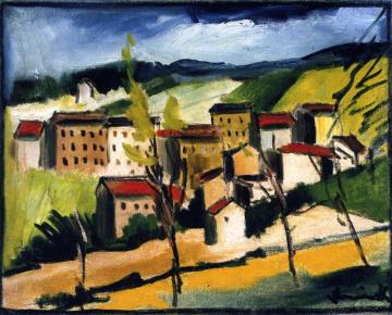 Landscape Artwork by Maurice De Vlaminck