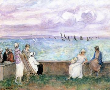 Regatta at Morgat Artwork by Henri Lebasque