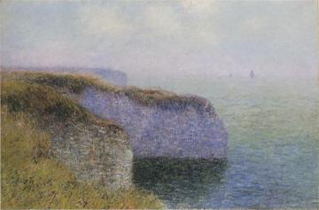Cliffs of Etretat Artwork by Gustave Loiseau