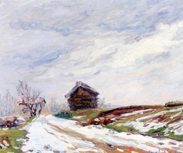 Winter Landscape Artwork by Francis Picabia