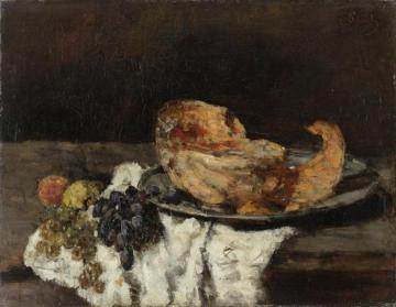 Pumpkin slices Artwork by Carl Eduard Schuch