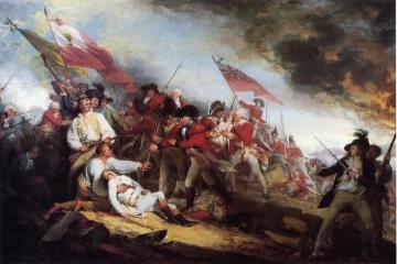 The Death Of General Warren At The Battle Of  Bunker's Hill Artwork by John Trumbull