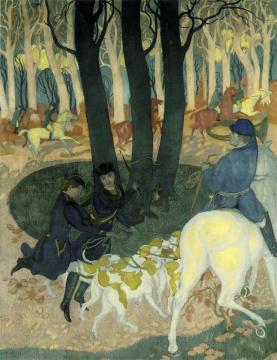 La Légende De Saint-hubert Artwork by Maurice Denis