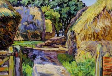 Haystacks Artwork by Duncan Grant