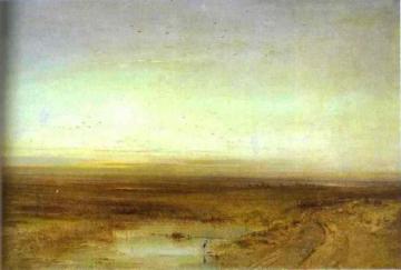 Sunset Artwork by Alexei Kondratevich Savrasov