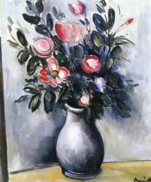 Bouquet Of Flowers Artwork by Maurice De Vlaminck