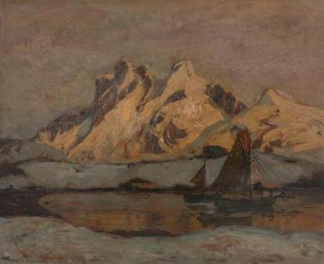 Lofoten Artwork by Thorolf Holmboe