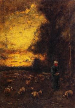 End of Day, Montclair Artwork by George Inness
