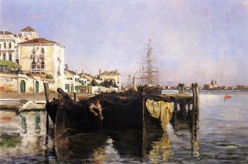 View Of Venice Artwork by John Twachtman