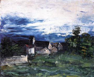 Village Artwork by Maurice De Vlaminck