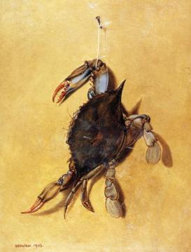Crab Artwork by William Aiken Walker
