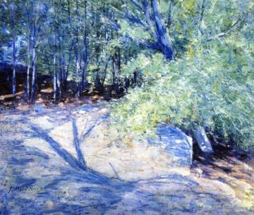 Path In The Woods Artwork by Julian Alden Weir