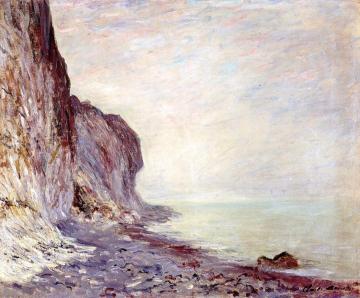 Cliff Artwork by Claude Oscar Monet