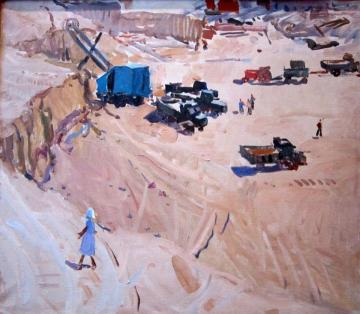 The Pit Artwork by Tatiana Yablonskaya