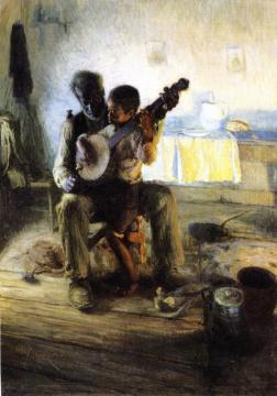 The Banjo Lesson Artwork by Henry Ossawa Tanner