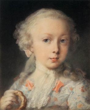 Young Lady of the Le Blond Family Artwork by Rosalba Carriera