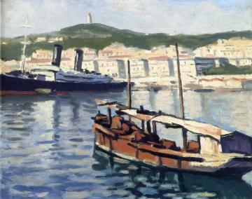 The Port Of Algiers Artwork by Albert Marquet