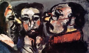 Confrontation Artwork by Georges Rouault