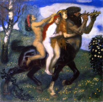The Ride Artwork by Franz von Stuck