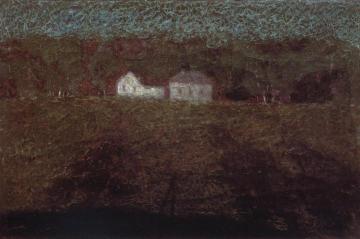 Moonlit Night Artwork by Nikolai Krymov