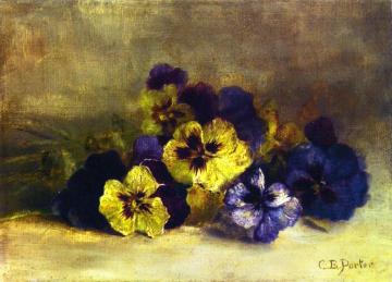 Pansies Artwork by Charles Ethan Porter
