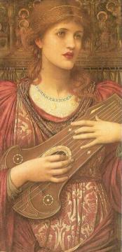 Thy Music, Faintly Falling, Dies Away Artwork by John Melhuish Strudwick